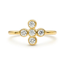Load image into Gallery viewer, Clover Diamond Ring
