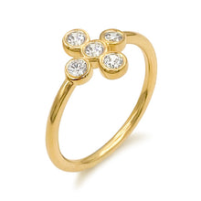 Load image into Gallery viewer, Clover Diamond Ring