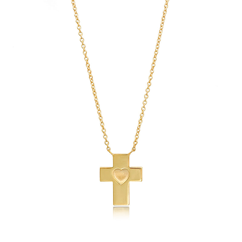 Cross Heart Necklace