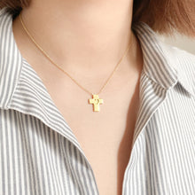 Load image into Gallery viewer, Cross Heart Necklace
