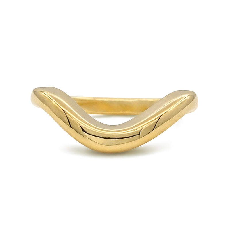 Wave Band Ring